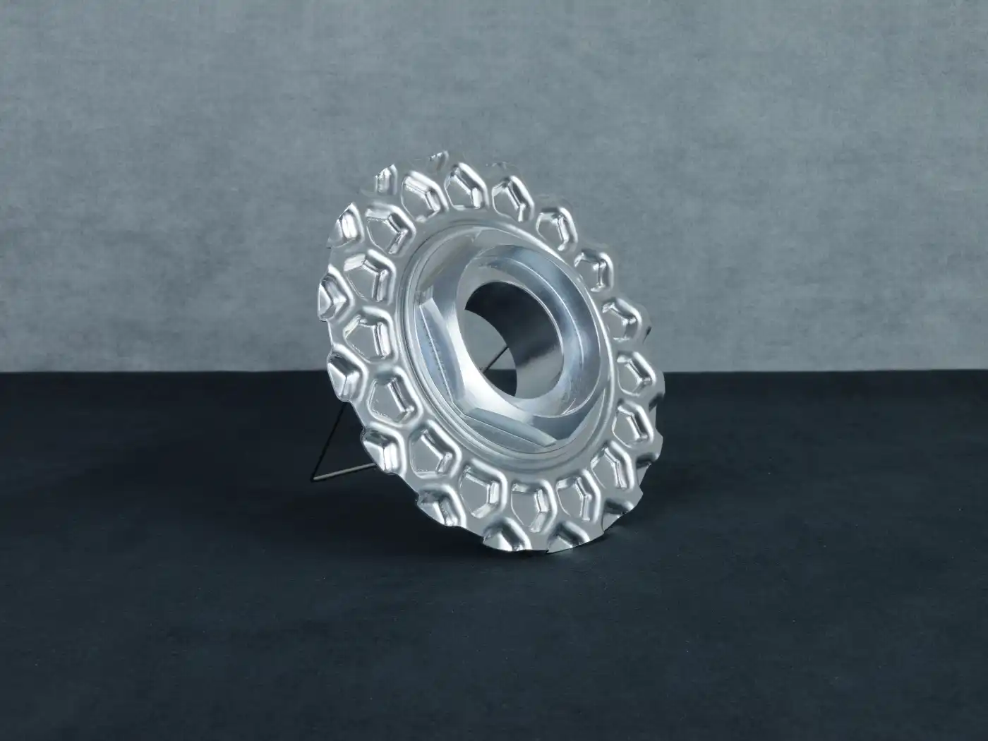 BBS RC Billet Aluminum Center Caps - RS waffle design - NEW 1 BBS RC billet aluminum center cap