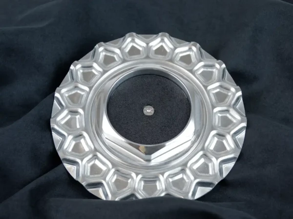 BBS 15" 16" Style 5 center caps - set with aluminium billet hexagons 6 BBS 15" 16" Style 5 center caps - set with aluminium billet hexagons - Image 6