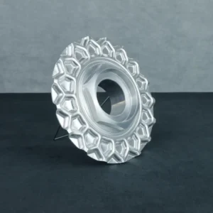 BBS style 5 5x120 e38 e39 center cap billet aluminum