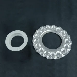 BBS RC 17 18 aluminum waffle center caps - waffle plate only