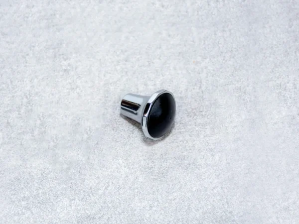 Dash Chrome Knob Button - Black - W121 Mercedes 190 SL & 300 SL