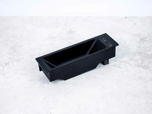 Center Console Tray USB A Double Charger - BMW E46 Ashtray Replacement