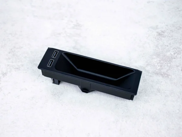 Center Console Tray USB A Double Charger - BMW E46 Ashtray Replacement - Image 3