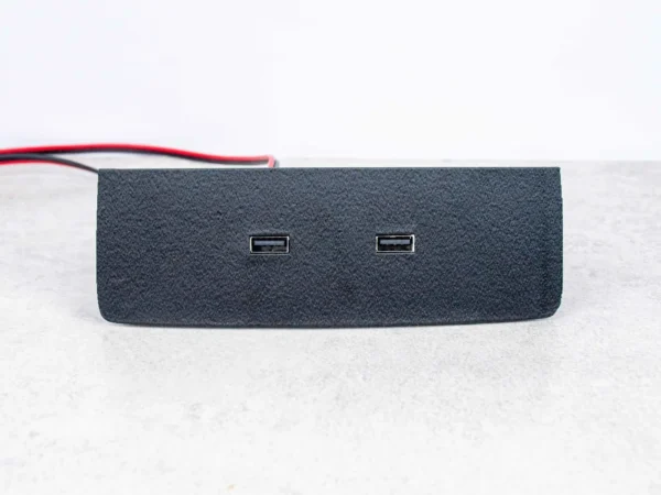 Rear Center Console USB A Double Phone Charger - BMW E90 E91 - Image 2