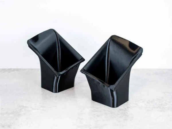 Front Bumper L+R Air Duct Intake Scoop - BMW e30 facelift - Image 2