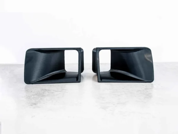 Front Bumper L+R Air Duct Intake Scoop - BMW e30 facelift - Image 3