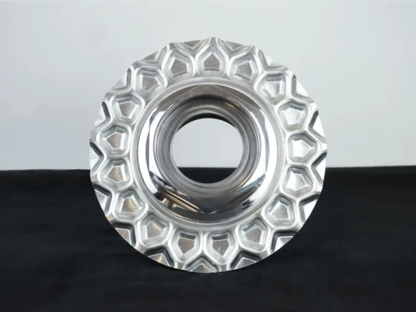 BBS RS Large Thread Center Cap 171 mm - Waffle Plate + Hex BUNDLE 1/2 Height - Image 2