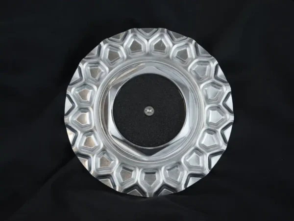 BBS RZ aluminium center caps - 15" 16" hubcaps set - with aluminium hexagons - Image 6
