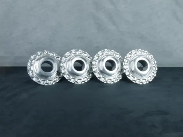 BBS RS Small Center Cap 151 mm - Waffle Plate + Hex BUNDLE 1/2 Height - Image 2