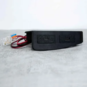 E34 center console switch mount + USB A and C fast charger - BUNDLE