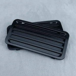 Fog Light Blank Ribbed Trim w Stripes - Early BMW E30