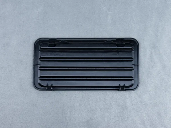 Set of Fog Light Blank Ribbed Trims - Early Type 1 BMW E30 Bumper - Image 4