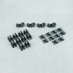 BMW e24 fuel and brake clips underside