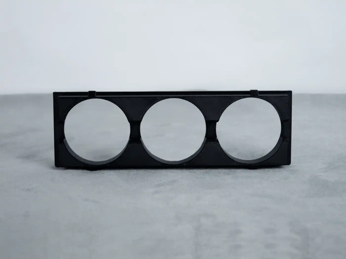 Storage Compartment VDO Gauges Mount 3x - BMW E36 2 BMW e36 storage vdo 52 mm gauge mount