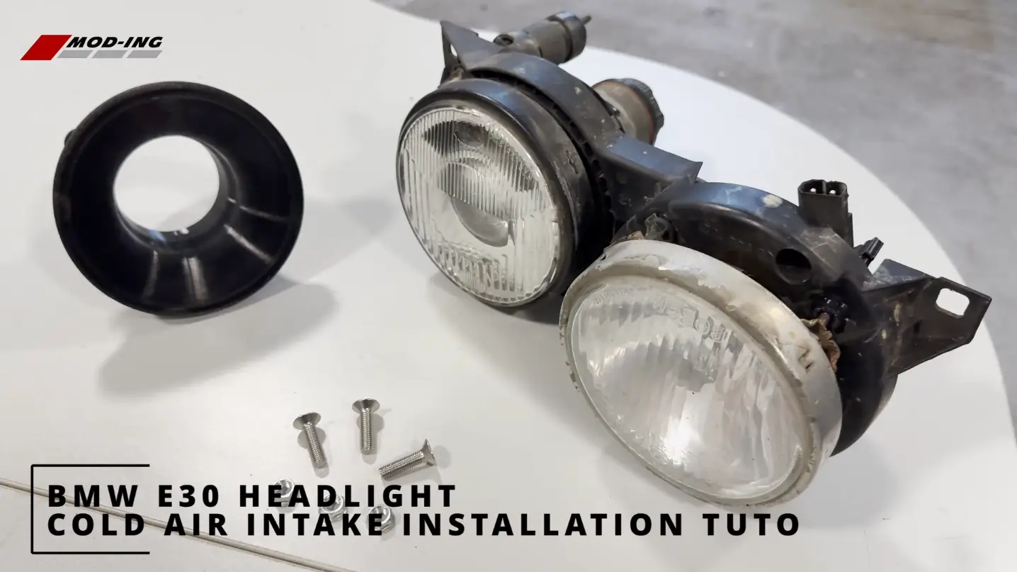 00 bmw e30 tutorial for headlight CAI replacement